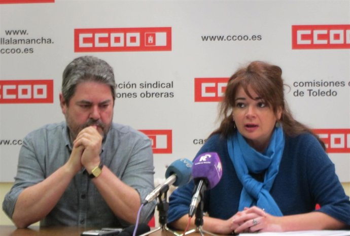 Lola Santillana y Jesús Villaraco, CCOO C-LM