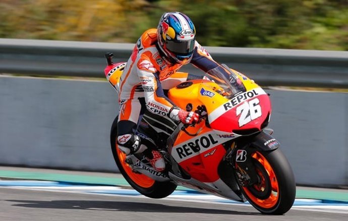 El piloto español de Repsol Honda, Dani Pedrosa