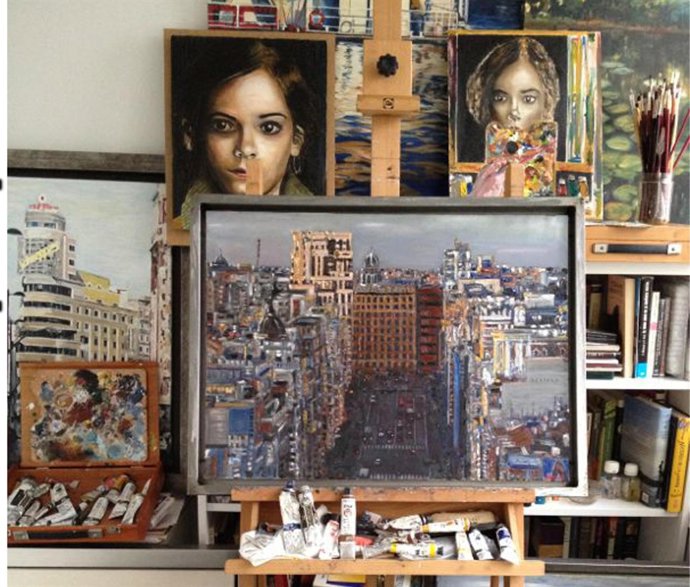 Exposición en Barajas de Jesús Delgado de Robles