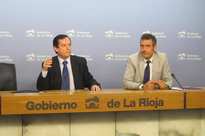 Erro y García del Valle en rueda de prensa 