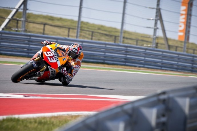 Marc Márquez entrenamientos en Austin 