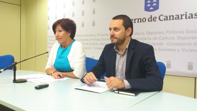 Inés Rojas y Xerach Gutiérrez
