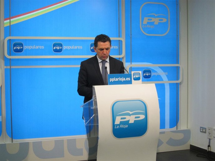    El Secretario General Del Partido Popular De La Rioja, Carlos Cuevas