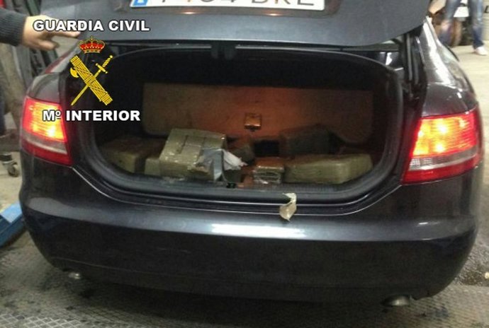 150 Kilos De Hachís Intervenidos En La A-92, En Granada