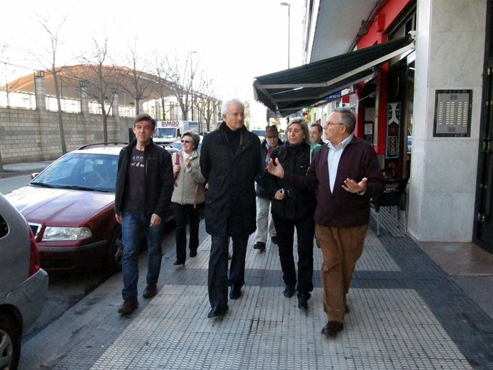 Eloy Suárez en el distrito Universidad