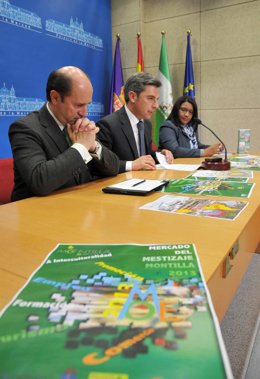 Cabello de Alba y Lorite en la presentación