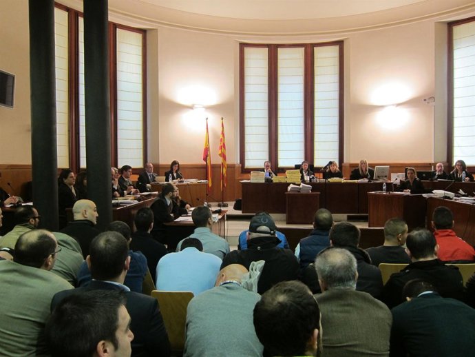 Juicio a los 'Casuals' en la Audiencia de Barcelona