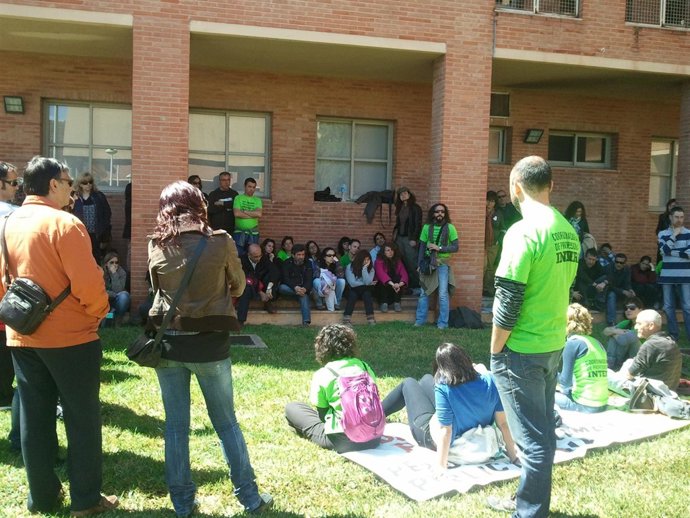 Asamblea de profesorado interino