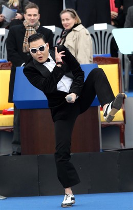 El cantante coreano Psy