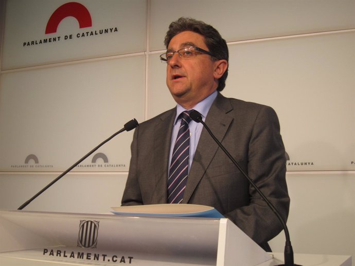El portavoz del PP catalán en el Parlament, Enric Millo
