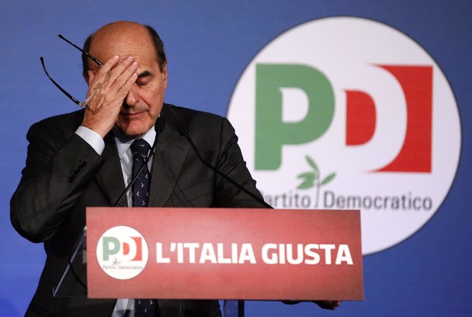 El líder del centro-izquierda italiano, Pier Luigi Bersani