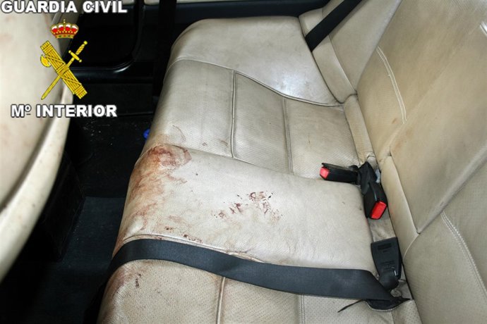 Vehículo intervenido en la 'operación Takata Jacaranda'