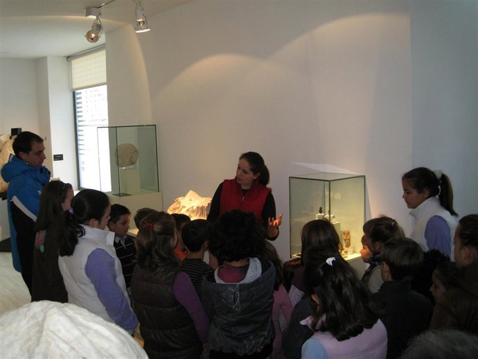 Visita de escolares al Museo de Calatayud