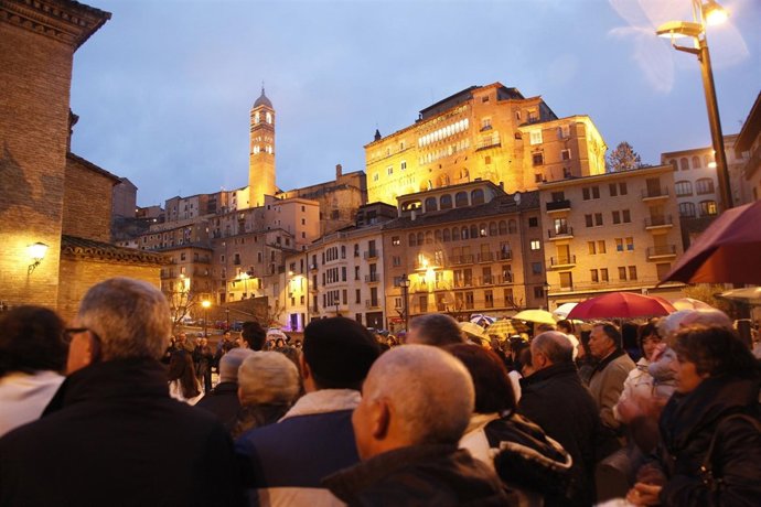 Turistas en Tarazona