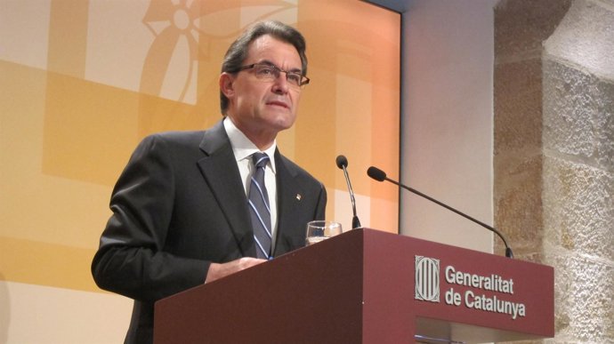 Artur Mas, presidente de la Generalitat