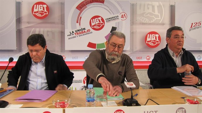 Secretario general de UGT, Cándido Méndez