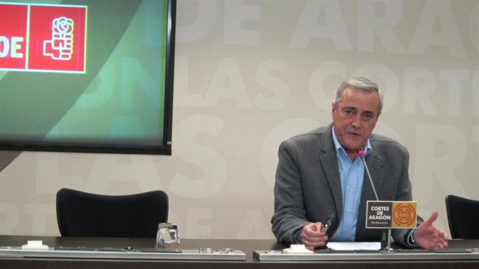 El portavoz del PSOE en las Cortes de Aragón, Javier Sada
