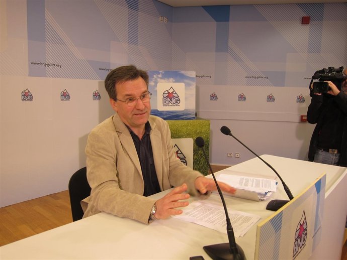 Xavier Vence, portavoz nacional del BNG