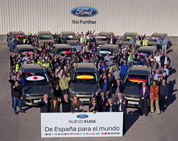 Producción del Ford Kuga en Almussafes (Valencia)