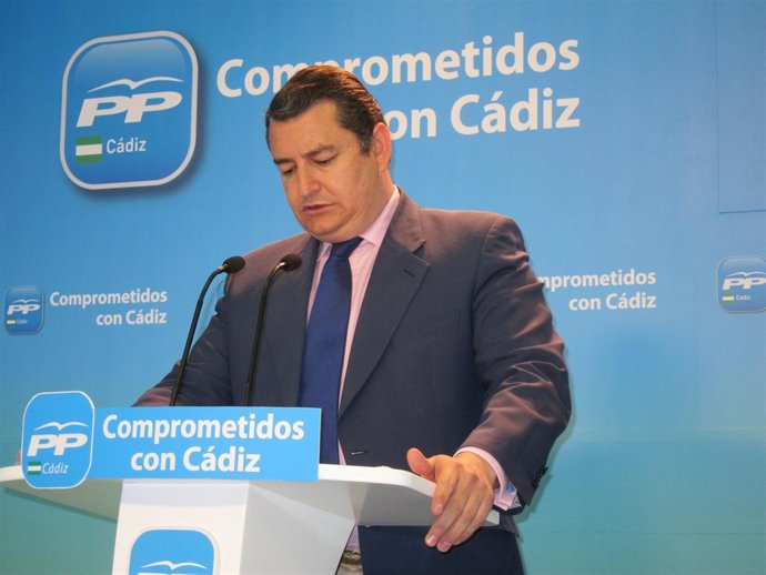 Antonio Sanz, presidente del PP de Cádiz