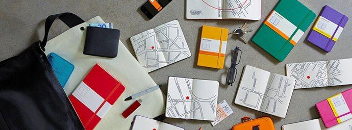 Recurso del fabricante de notas Moleskine