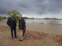 López Iglesias afirma que "lo más gordo" de las lluvias ha pasado y que en "unas horas" la situación "mejorará"