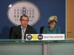 Biel Barceló y Joana Lluïsa Mascaró