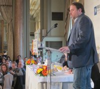 Junqueras (ERC) avisa de que no avalará unos Presupuestos catalanes con el 1,5 por ciento de déficit 