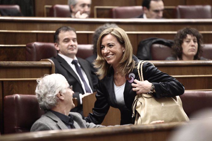 Carme Chacón en el Congreso