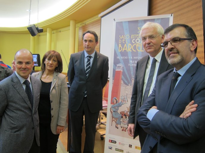  Presentación Del 31 Salón Internacional Del Cómic De Barcelona