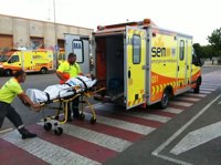 Successos.- Mor un motorista després de sortir de la via a Lloret de Mar (Girona)