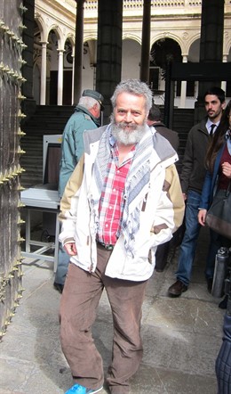 Juan Manuel Sánchez Gordillo a la salida del TSJA