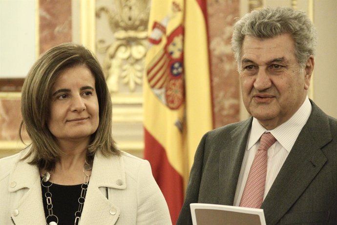 La ministra de Empleo y Seguridad Social, Fátima Báñez