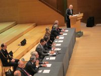 Moliner (CGPJ) defiende ante el Príncipe "la igualdad en la aplicación de la ley" para ganar confianza ciudadana