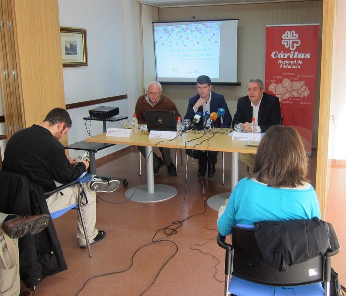 Presentación del informe 'Pobreza y privación en Andalucía y España'
