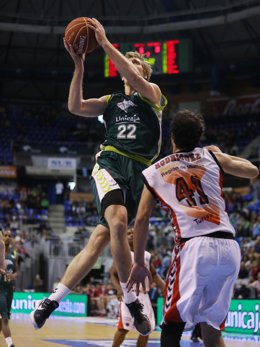 Zoran Dragic,Berni Rodriguez Unicaja - UCAM Murcia 