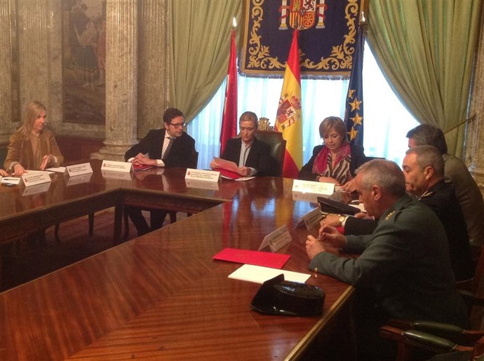 Reunión en la Delegación del Gobierno