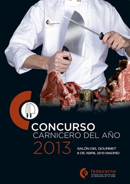 Cartel I Concurso Carnicero del Año