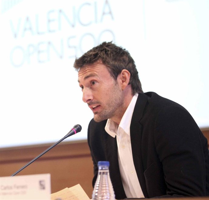Juan Carlos Ferrero, presentación del Valencia Open 500