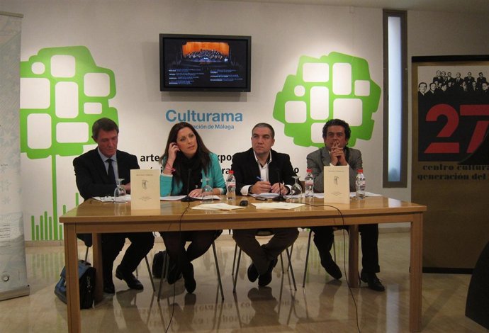 Jorge Sagastume, Marina Bravo, Elías Bendodo y José Antonio Mesa Toré