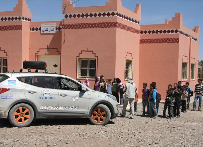 Hyundai Motor España colabora en el desierto de los niños