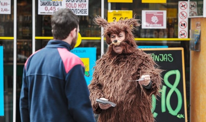 Campaña a favor de afectados por Parkinson de la Asociación de 'Ex hombres Lobo'