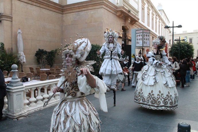 Pasacalles en las Jornadas de Teatro del Siglo de Oro en Almería