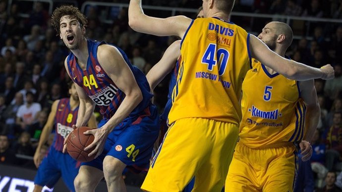 Ante Tomic en el triunfo ante el Maccabi