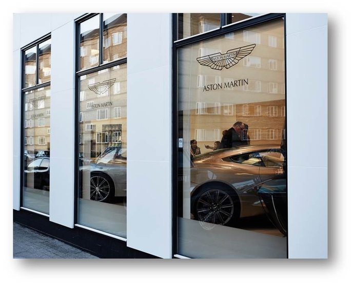 Concesionario Aston Martin en Copenhague