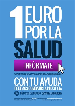 Logo 1 euro por la salud