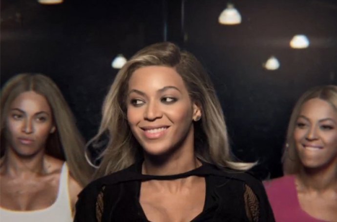 Beyoncé en el anuncio de Pepsi