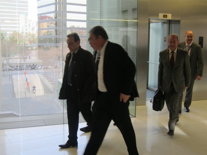 Josep Maria Pijuan, José Castro, Pedro Horrach y Fernando Bermejo (ARCHIVO)