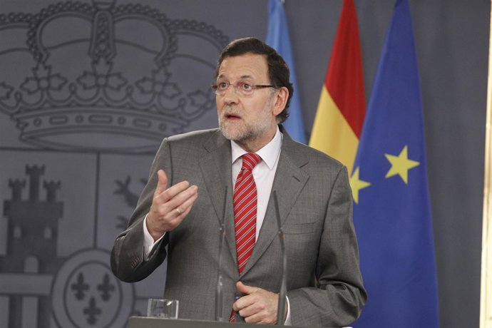 Mariano Rajoy en La Moncloa