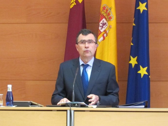 El portavoz del Gobierno regional, José Ballesta